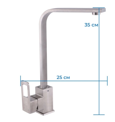 Змішувач для кухні MIXXUS FIT-011 (SS2819) - 3