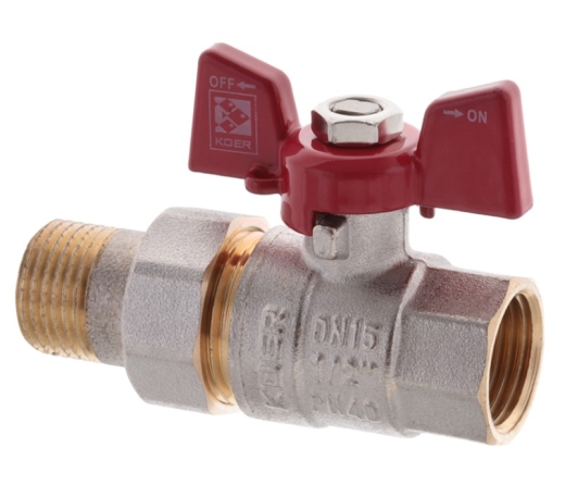 Кран з американкою 1/2" (KOER KR.227) (KR0014) - 2