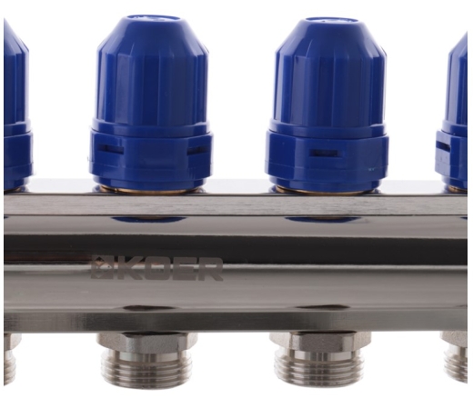 Коллекторный блок с расходомерами KOER KR.1110-04 1?x4 WAYS (KR2641) - 3