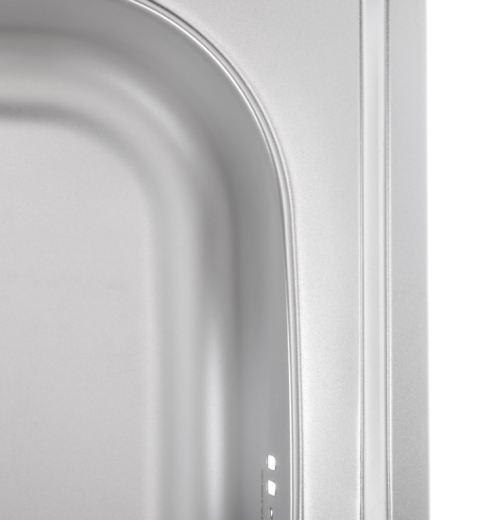 Кухонна мийка накладна ZERIX Z5050-06-160E (satin) (ZX1609) - 2