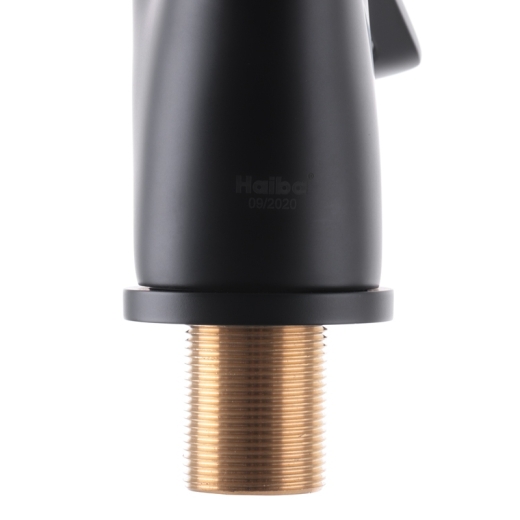 Смеситель для кухни Haiba HANSBERG 777 черный (HB0216) - 3