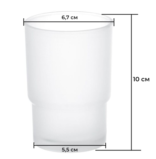 Стакан для ванной комнаты Zerix LR752 LL1481 - 2