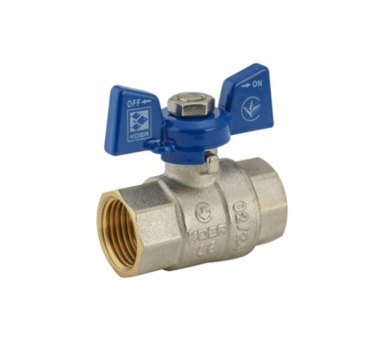 Кран шаровый KOER 1/2" ГГБ (KR.217.B) синий (KR2719) - 4