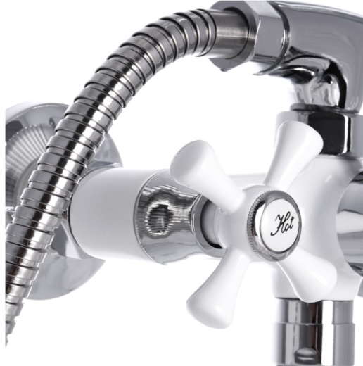 Змішувач для ванни MIXXUS OMEGA 140 WHITE (MI2768) - 3
