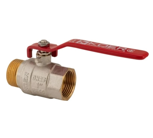 Кран кульовий KOER 1" ГШР (KR.215) (KR0029) - 1