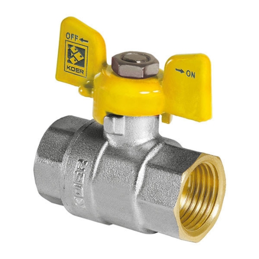 Кран кульовий KOER 3/4" ГГБ ГАЗ (KR.217.G) (KR0041) - 1