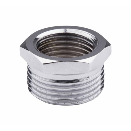 Футорка SD Forte 3/4"х1/2" НВ хром - 1