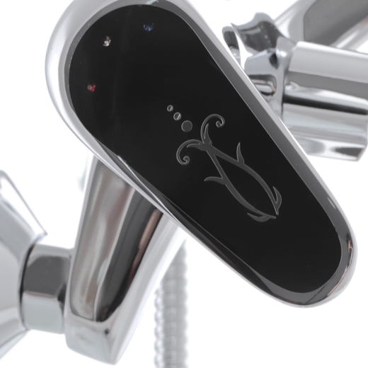 Смеситель для ванны HAIBA MAGIC 006 EURO BLACK HB0674 - 4