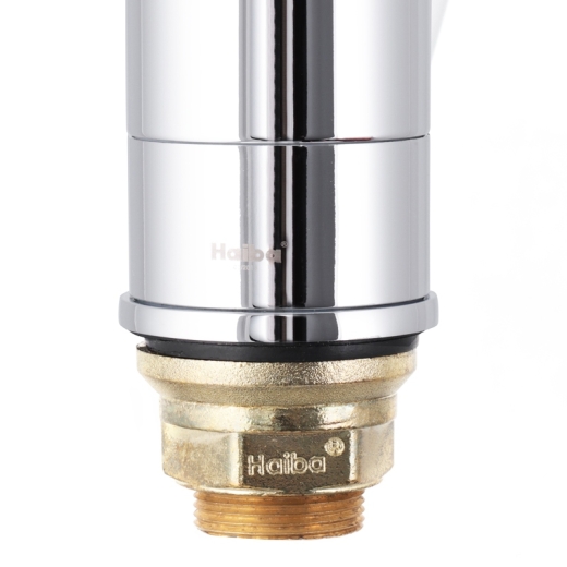 Смеситель для кухни HAIBA MAGIC 555 ГАЙКА BLACK HB0667 - 3