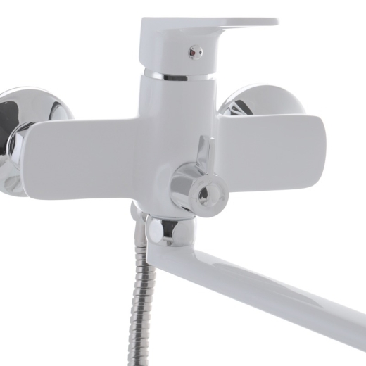Смеситель для ванны Mixxus Nevada 006 euro белый (MI5799) - 2