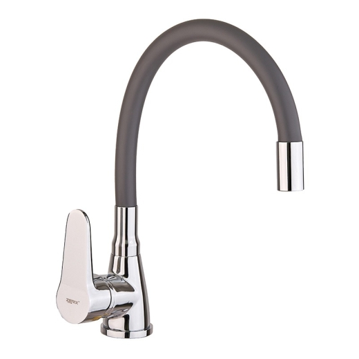 Смеситель для кухни ZERIX SOP7 146 Reflector Gray (ZX4652) - 1