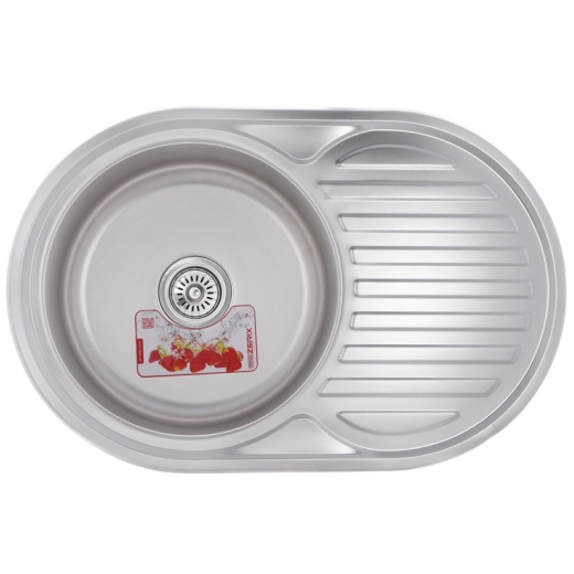 Мийка кухонна ZERIX Z7750-08-180D decor (ZM0597) - 1