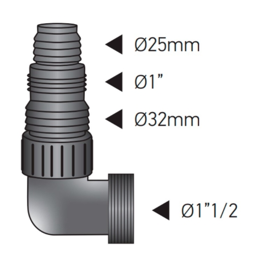 Дренажний насос KOER KDP-400 PRO Н=6М, Q=8,4кбМ, P=400 Вт (KP2969) - 4