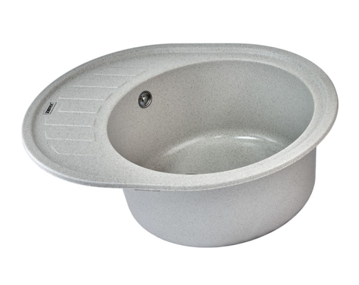 Мойка гранитная кухонная ZERIX ZS-6250R-07 Marble (ZX4550) - 2