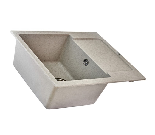 Мойка гранитная кухонная ZERIX ZS-6250S-07 Marble (ZX4590) - 2