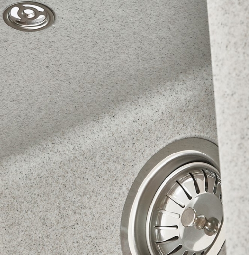 Мойка гранитная кухонная ZERIX ZS-6250S-07 Marble (ZX4590) - 3