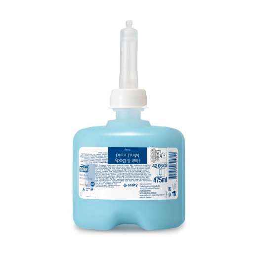 Жидкое мыло мини для тела и волос TORK, 0.475 л (TORK420602) - 1