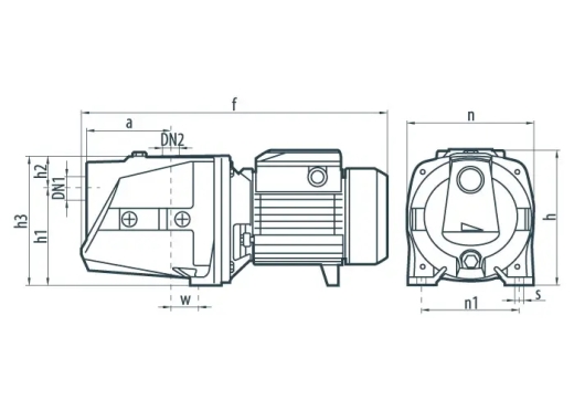 Насос центробежный SPRUT JSP 100А - 3