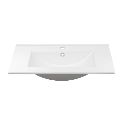Раковина Qtap Albatross 700х460х180 White без донного клапана (QT01113070CW1) - 3