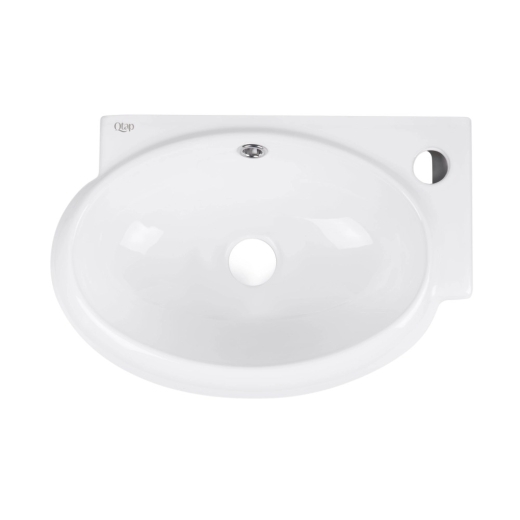 Раковина Qtap Leo 420x280x150 White (QT11111008LW) - 1
