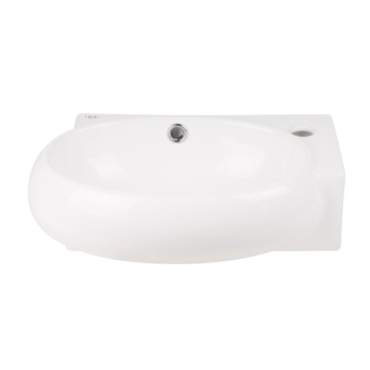 Раковина Qtap Leo 420x280x150 White (QT11111008LW) - 2