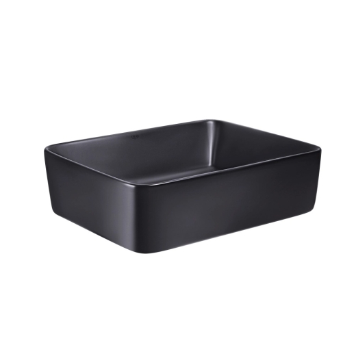 Раковина-чаша Qtap Tern 480х370х135 Matt black (QT176069MB) - 1