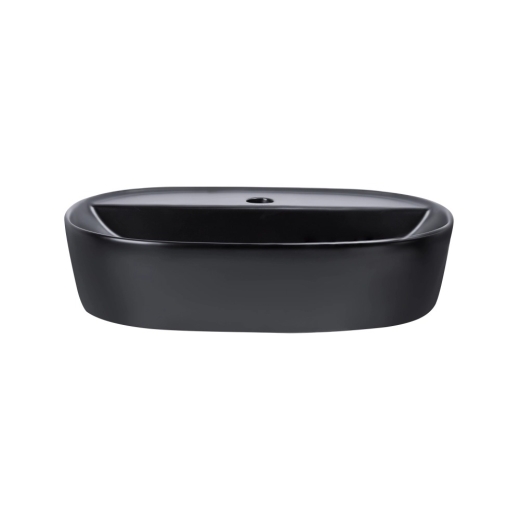 Раковина-чаша Qtap Scorpio 500х385х120 Matt black (QT146533MB) - 3