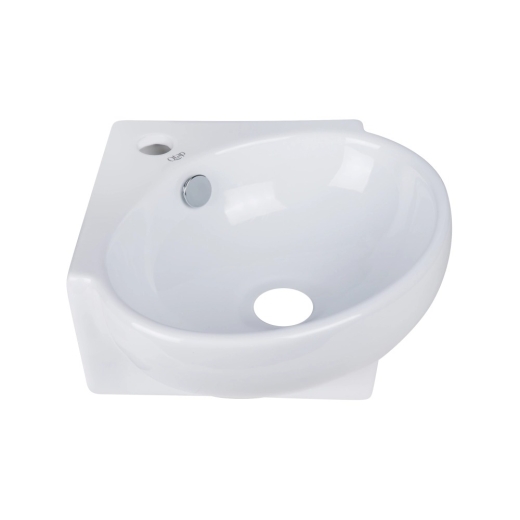Раковина Qtap Leo 390x365x130 White (QT11115010WN) - 1