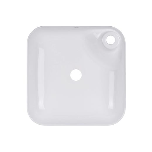 Раковина Qtap Stork 430x430x125 White (QT15116137W) - 3