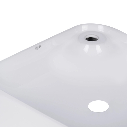 Раковина Qtap Stork 430x430x125 White (QT15116137W) - 4