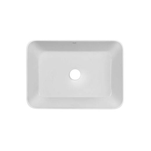 Раковина Qtap Virgo N 550x380x125 мм без донного клапана (QT18116308W) - 3
