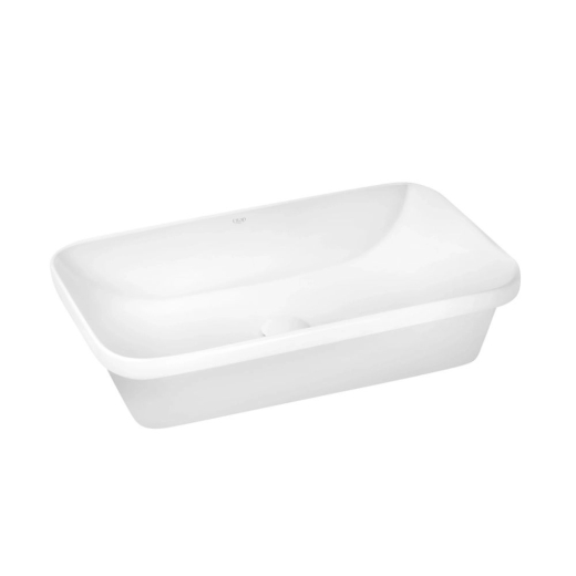Раковина Qtap Scorpio 610х380х150 White з донним клапаном PU02 (QT1411K491WN47291) - 3