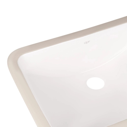 Раковина Qtap Stork 530x370x200 White с донным клапаном PU02O (QT15116032WN47293) - 4