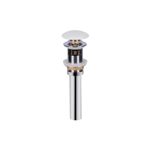 Раковина Qtap Stork 560x395x195 White с донным клапаном PU02O (QT15116030WN47294) - 5