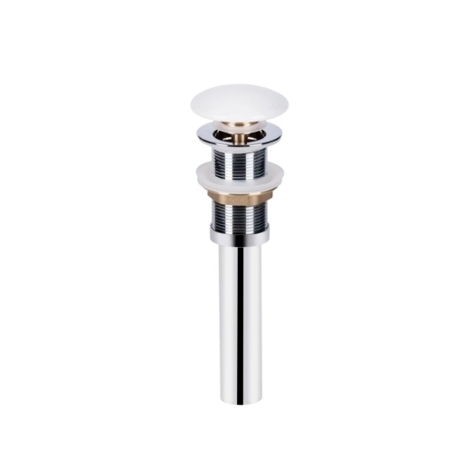Раковина Qtap Aquarius 465x375x120 White с донным клапаном PU02 (QT21112185WN47295) - 5