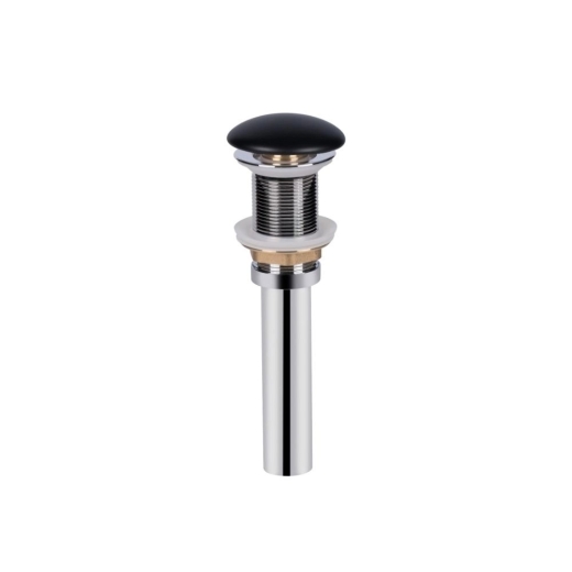 Раковина Qtap Scorpio 550х390х120 Matt black з донним клапаном PU03 (QT14112243MBN47298) - 5