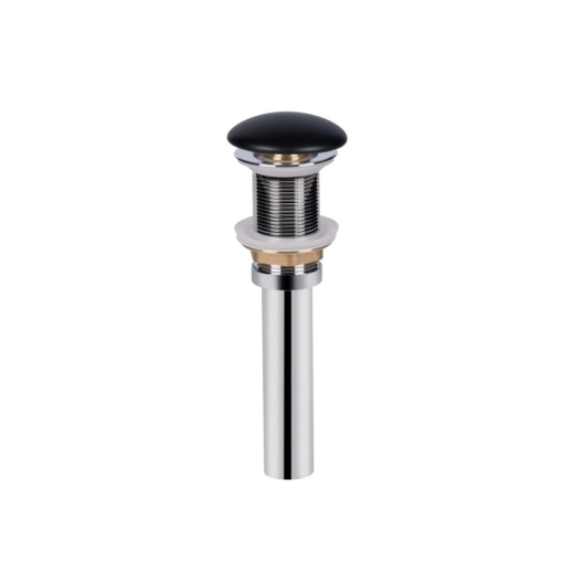 Раковина Qtap Tern 480х370х135 Matt black с донным клапаном PU03 (QT172074MBMBN47300) - 5