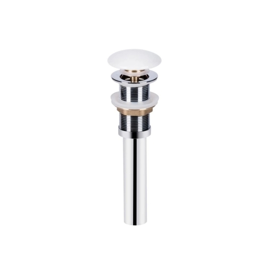 Раковина Qtap Tern 480х370х135 White с донным клапаном PU02 (QT17112074WN47301) - 5