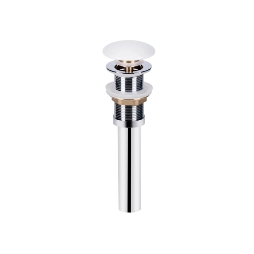 Раковина Qtap Tern 605x350x140 White з донним клапаном PU02 (QT17112270WN47304) - 3