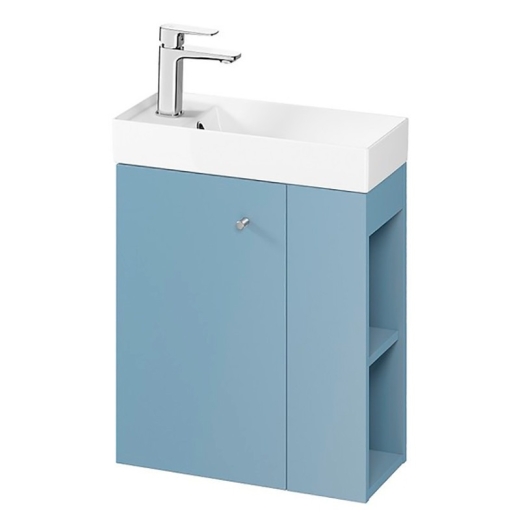 Тумба под раковину Cersanit Larga 50x22 голуая (S932-065-DSM) - 1