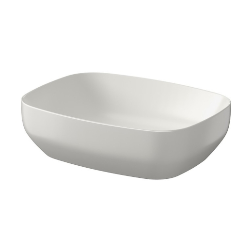 Раковина Cersanit Larga 50х38 светло-серый матовый (K677-059) - 1