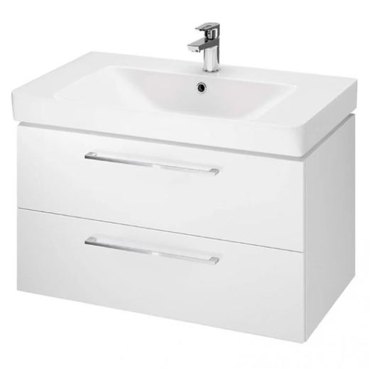 Тумба с раковиной Cersanit B389 Lara Mille 80 белый (S801-361) - 1
