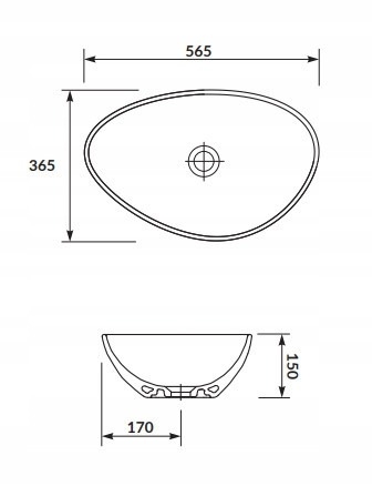 Раковина Cersanit Moduo 55 (K116-052) - 4