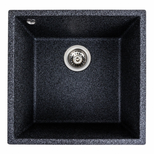 Гранітна мийка для кухні Platinum 4040 Ruba матовий (PLA000040835) - 2