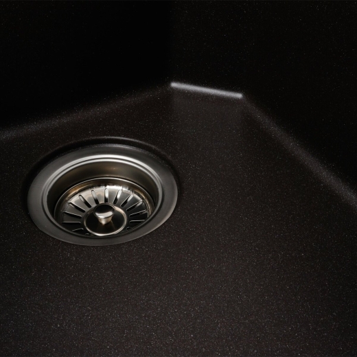 Гранитная мойка для кухни Platinum 7850 Harmony матовый Гренадин (PLA000039672) - 6