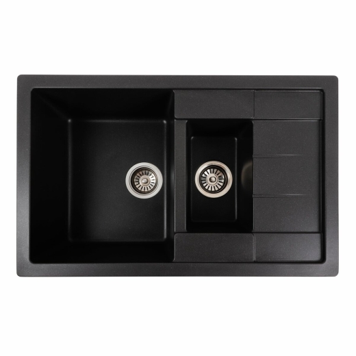 Гранитная мойка для кухни Platinum 7850W Toskana матовый Морион (PLA000040860) - 1