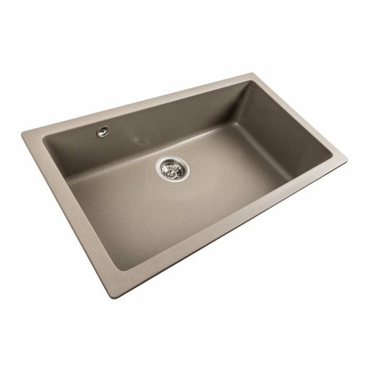 Гранитная мойка для кухни Platinum 7945 Paruana матовый Титан (PLA000039658) - 2