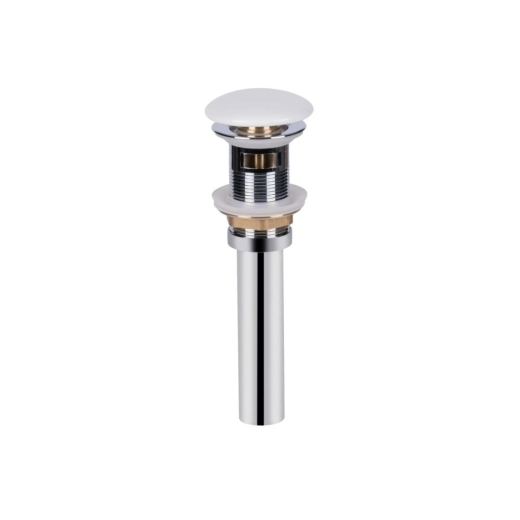 Раковина Qtap Leo 390x365x130 White с донным клапаном PU02O (QT11115010WN47331) - 5