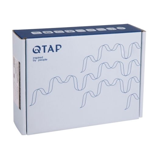 Смеситель для раковины Qtap Swan Cascada Chrome/White (QTSWA270CRW45568) - 6