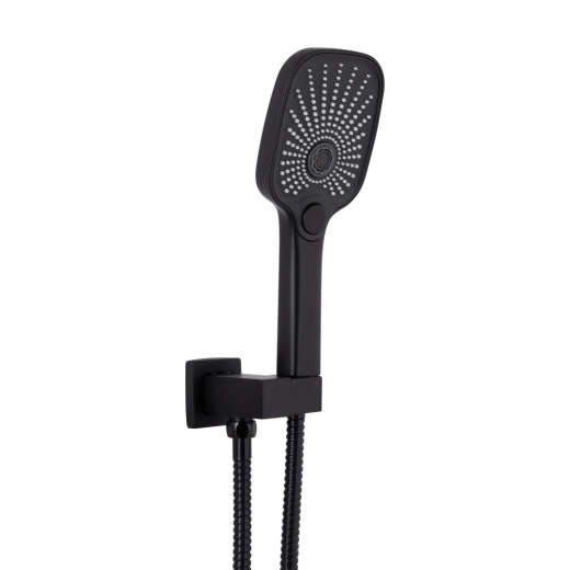 Душова система Qtap Gemini Black Matt прихованого монтажу, на три споживачі (QTGEM114BLM45703) - 4